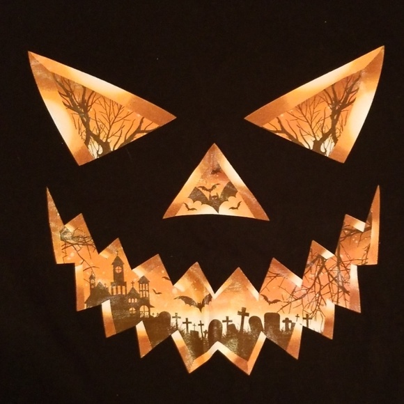 Jack-o-lantern tshirt - Picture 3 of 6